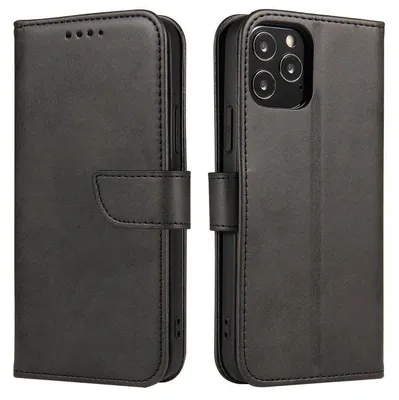 Obrázok produktu pre Prémiové magnetické puzdro Book Case Ochranný kryt Skladací kryt Funkcia stojana Príslušenstvo kompatibilné s Honor Magic3 Black