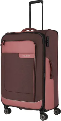 Image de travelite trolley VIIA 4W Trolley Spring Rose rouge clair 77cm