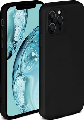 Produktbild von Soft-Case für Apple iPhone 12 Pro, Farbe:Onyx Schwarz
