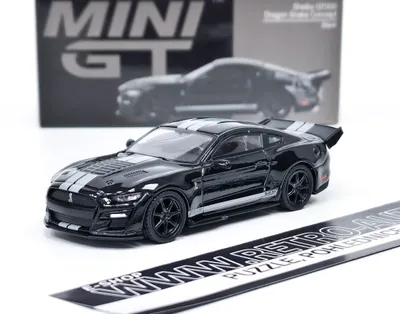 Produktbild von Ford Mustang Shelby GT500 Dragon Snake Concept černá - Mini GT 1:64