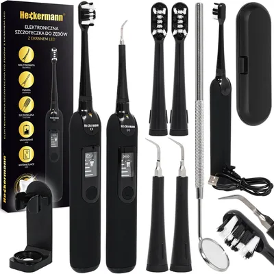Produktbild von Heckermann XPRE128 Zahnbürste + Zahnsteinentferner