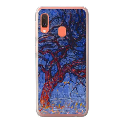 Produktbild von MuchoWow® Handyhülle Schutzhülle Hülle für Samsung Galaxy A20e Roter Baum - Piet Mondrian Silikon Softcase Handy Hülle - Abdeckung
