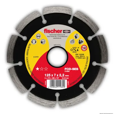 Produktbild von fischer Trennscheibe FCD-SES 180 x 2,4 x 22,23 Diamant