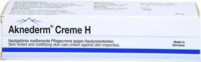 Produktbild von AKNEDERM Creme H 30g PZN 17212255
