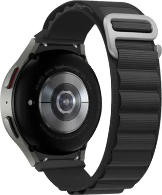 Produktbild von BigBen Connected, Armband für Galaxy Watch 4/4 Classic/5/5 Pro/6/6 Classic Alpine Loop, Schwarz