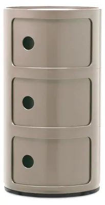 Obrázek produktu pro Stolek s úložným prostorem Componibili 4967, 3 úložné díly, více barev - Kartell KA-04967TO
