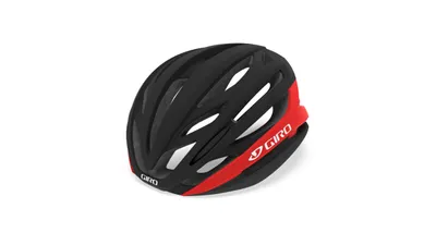 Produktbild von GIRO Fahrradhelm - SYNTAX - Schwarz/Rot (55–59 cm)