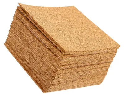Produktbild von Selbstklebende Korkplatten 60 Quadratische in Dicke für Bastelprojekte