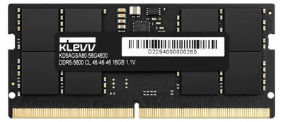 Imagen del producto de Klevv SO-DIMM, 16 GB, 1 x 16 GB, DDR5, módulo SO-DIMM de 262 pines