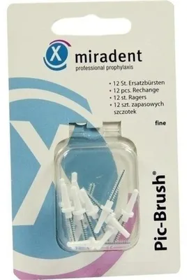 Produktbild von PIC BRUSH Interdentalb.Ersatzb.2 mm weiß