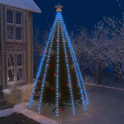 Obrázek produktu pro The Living Store Osvětlení vánočního stromku 500 LED modrá 500 cm