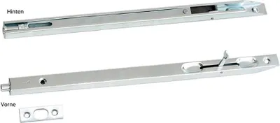 Produktbild von Kantriegel Kantenriegel Türkantriegel U-Kantriegel 250 / 8 Silber Verzinkt