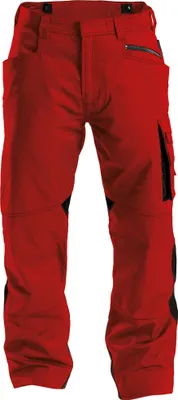 Obrázok produktu pre Pracovné nohavice DASSY® Spectrum RED/BLACK veľkosť 54 dĺžka: STANDARD