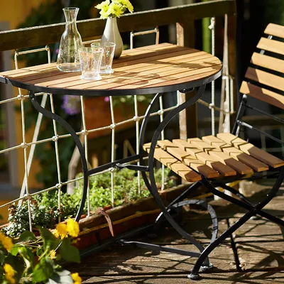 Produktbild von BUTLERS Wandtisch PARKLIFE halbrund