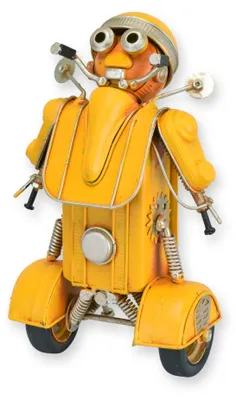 Produktbild von Ein Blechmodell Roboter Replikat Retro Design Dekoration