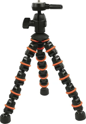 Produktbild von Camlink flexibles Stativ 28.5 cm 1 kg Schwarz/Orange NE56036537