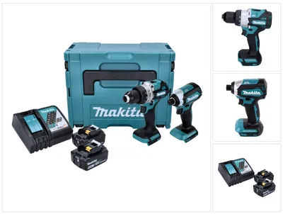 Obrázek produktu pro MAKITA COMBO KIT 18V DLX2432TJ (DDF486+DTD153) 2 x 5,0Ah MAKPAC