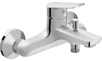 Produktbild von DURAVIT N15230000010 Einhebel-Wannenmischer No. 1 Aufputz