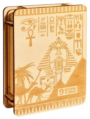 Zdjęcie produktu dla Łamigłówka Escape Box Sphinx Secret poziom trudności 4/4
