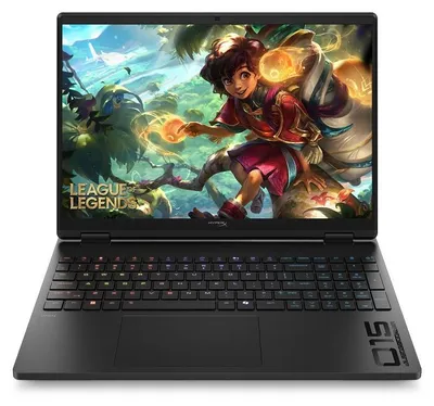 Image de HP DF7B1EA, processeur Intel Core Ultra 7, écran 38,9 cm (15,3 pouces), résolution 1920 x 1200 pixels, 16 Go de mémoire, système d'exploitation FreeDOS, couleur noire