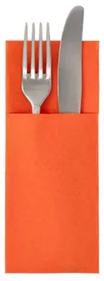 Produktbild von Servietten "ROYAL Collection" 40 cm x 30 cm nektarine mit Besteckfalz