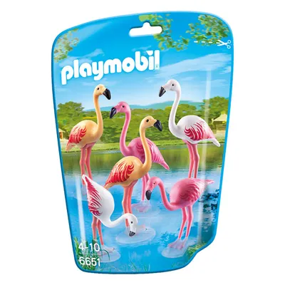 Produktbild von PLAYMOBIL 6651 - Flamingoschwarm