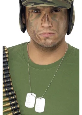 Produktbild von Dogtags Hundemarke Kette Anhänger Rambo Karneval Dogtag