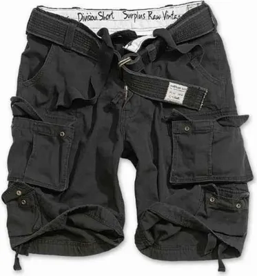 Produktbild von SURPLUS Division Shorts, schwarz