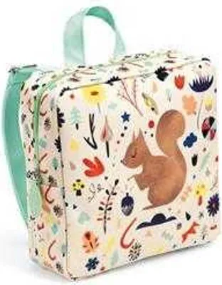 Produktbild von Djeco Rucksack Djeco, Im Wald – Der beste Freund für die Schule