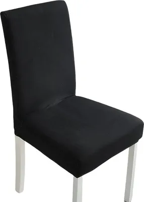 Imagen del producto de INF Funda para silla de comedor de color liso para el hogar