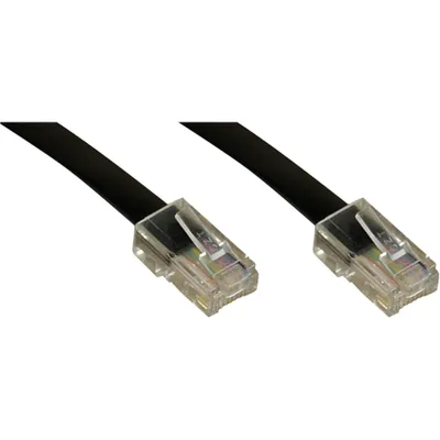 Produktbild von InLine ISDN Anschlusskabel, RJ45 Stecker/Stecker (8P8C), 20m, 20 m, RJ-45, RJ-45, Schwarz