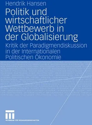 Obrázek produktu pro Politik und wirtschaftlicher Wettbewerb in der Globalisierung