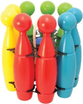 Produktbild von Adria-Kegelset mit 9 Kegeln (30 cm)