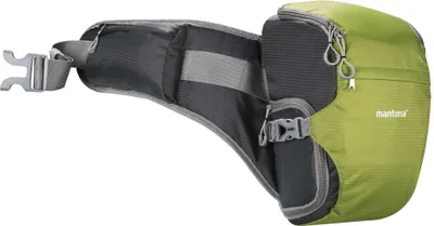 Obrázok produktu pre mantona ElementsPro 10 - Taška na fotoaparát a objektívy - nylon - zelená/šedá