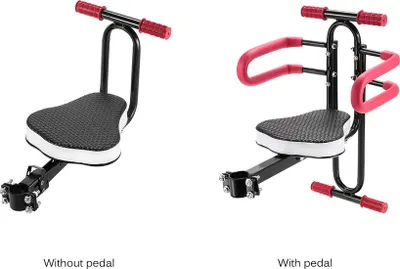 Image de Attache rapide siège vélo enfant monté à l'avant selle enfant vélo électrique coussin de sécurité enfant