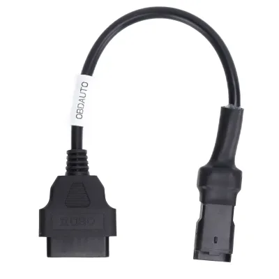 Image de Câble OBD Câble de diagnostic moto Adaptateur de diagnostic OBD 4 broches Câble OBD Connecteur de diagnostic moto Outil de diagnostic moto