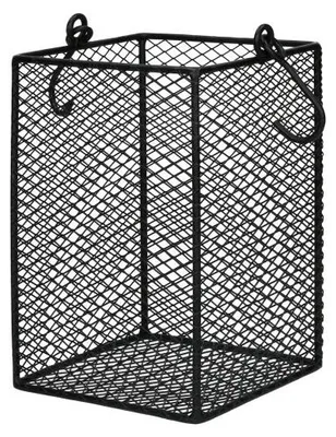 Produktbild von Pomax Eszential bestekmand aus Metall, Schwarz, L 12 x B 12 x H 19,5 cm