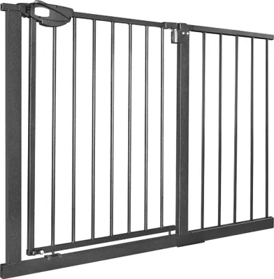 Produktbild von XMTECH Door Guard Schodisková brána Schodisková zábrana s automatickým zatváraním pre deti bez vŕtania, 105-115 cm, čierna