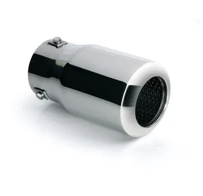 Immagine prodotto di TS-63 Puntale di scarico in acciaio inox lucidato per autovetture