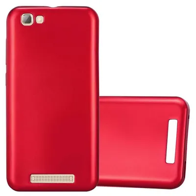 Image de Cadorabo Housse pour ZTE Blade A612 Housse en rouge Housse téléphone portable TPU Silicone Etui Cover Case