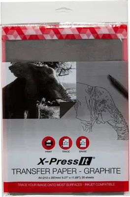 Obrázok produktu pre transotype X-Press It transferový papier grafitový DIN A4 20 listov