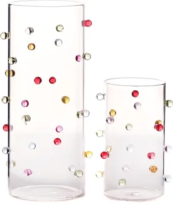Produktbild von Goodwill  Vase Glas Mehrfarbig H 25 cm Set mit 2 Stück