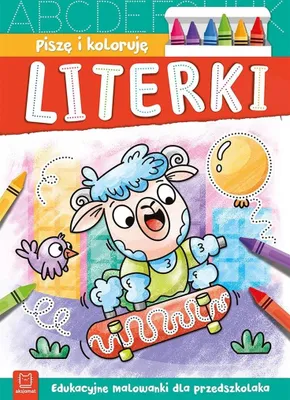 Zdjęcie produktu dla Piszę I Koloruję. Literki. Edukacyjne Malowanki