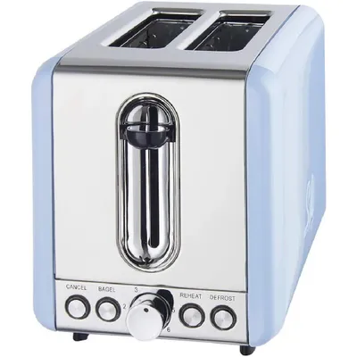 Produktbild von Schaub Lorenz Kompakt-Toaster 925 Watt Doppelschlitz Blau