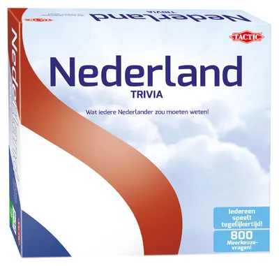 Produktbild von Tactic Brettspiel Niederlande Trivia - Gesellschaftsspiel Allgemeinwissen