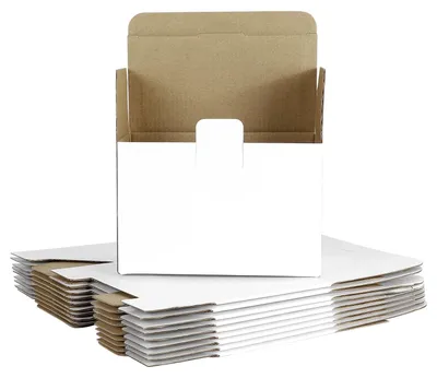 Immagine prodotto di Piccole scatole per spedizioni, dimensioni 7" x 3,7" x 4,2", ideali per l'imballaggio, confezione da 10 pezzi