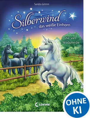Produktbild von Silberwind, das weiße Einhorn - Die vier Wildpferde