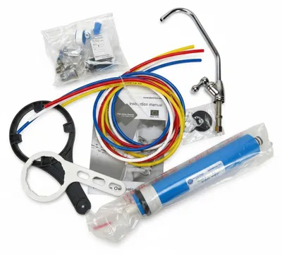 Produktbild von Aquafilter Umkehrosmose 5 Stufen - Reverse Osmosis - Wasserfilteranlage - Untertisch