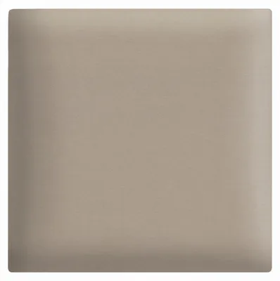 Obrázok produktu pre Nástenné panely 3D 30 x 30 cm čalúnené - na veľmi jednoduchú montáž, z velúrovej tkaniny, s mäkkou výplňou, farba béžová