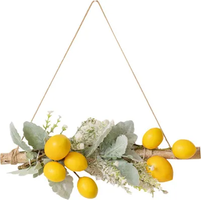 Image de Simulation Grenade Fruit Swag Fleurs Artificielles Fausses Fleurs Mariage Décoration Murale Maison